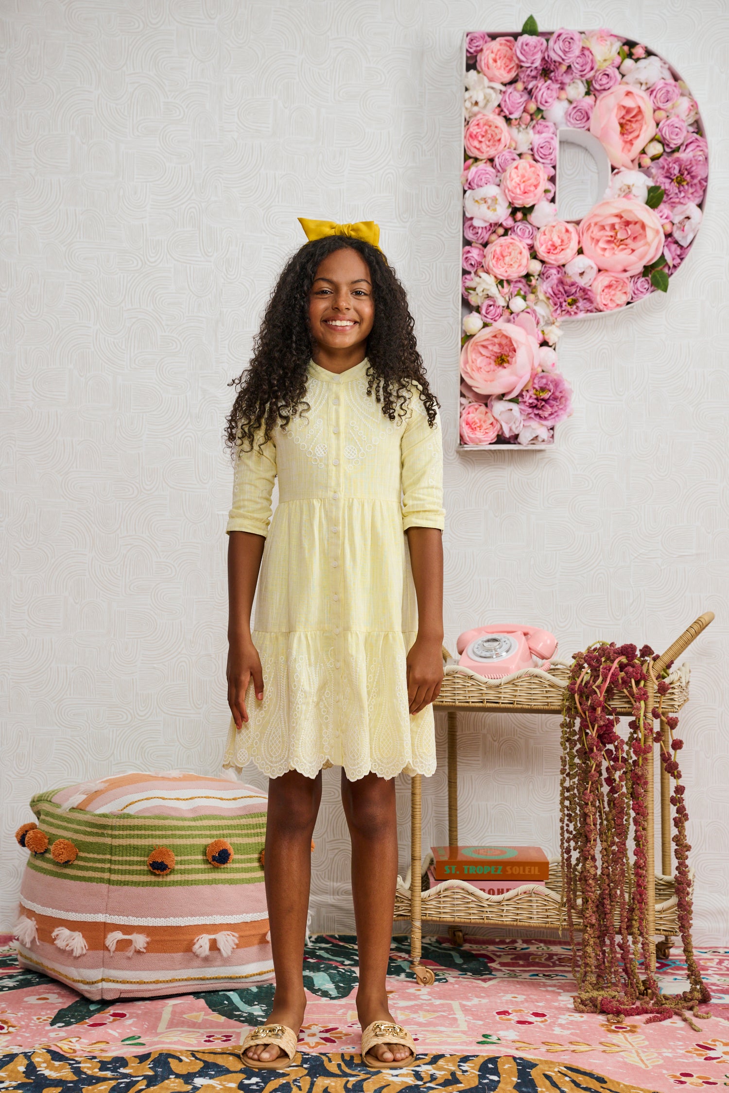 Porter Floral Linen Dress - 7 Porter Floral Linen Dress - 7