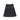 Bamboo Pocket pleated black skirt