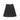 Bamboo Pocket pleated black skirt