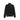 Bamboo Ruffle neck black sweater