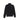 Bamboo Ruffle neck black sweater