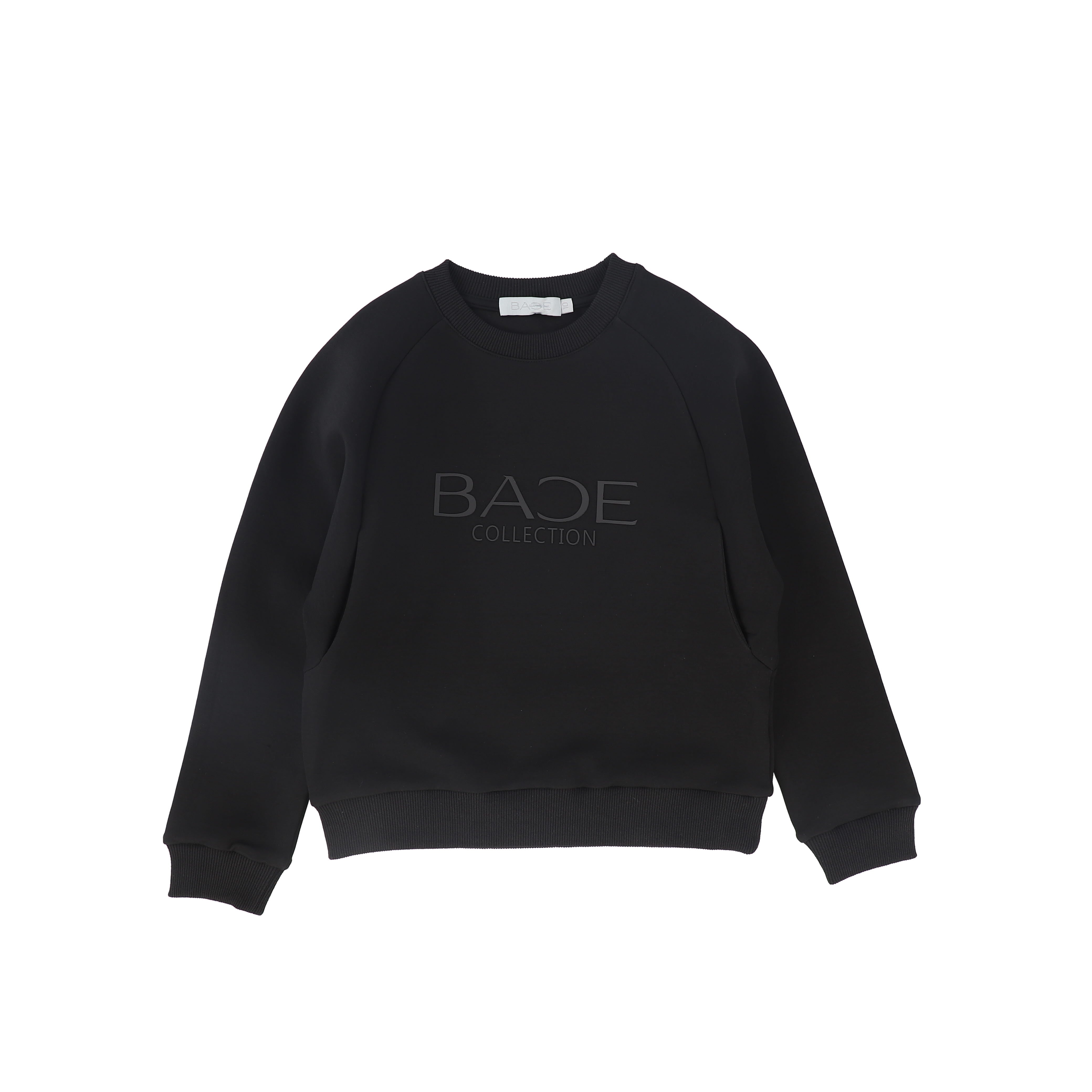 Bace Tonal printed black sweatshirt