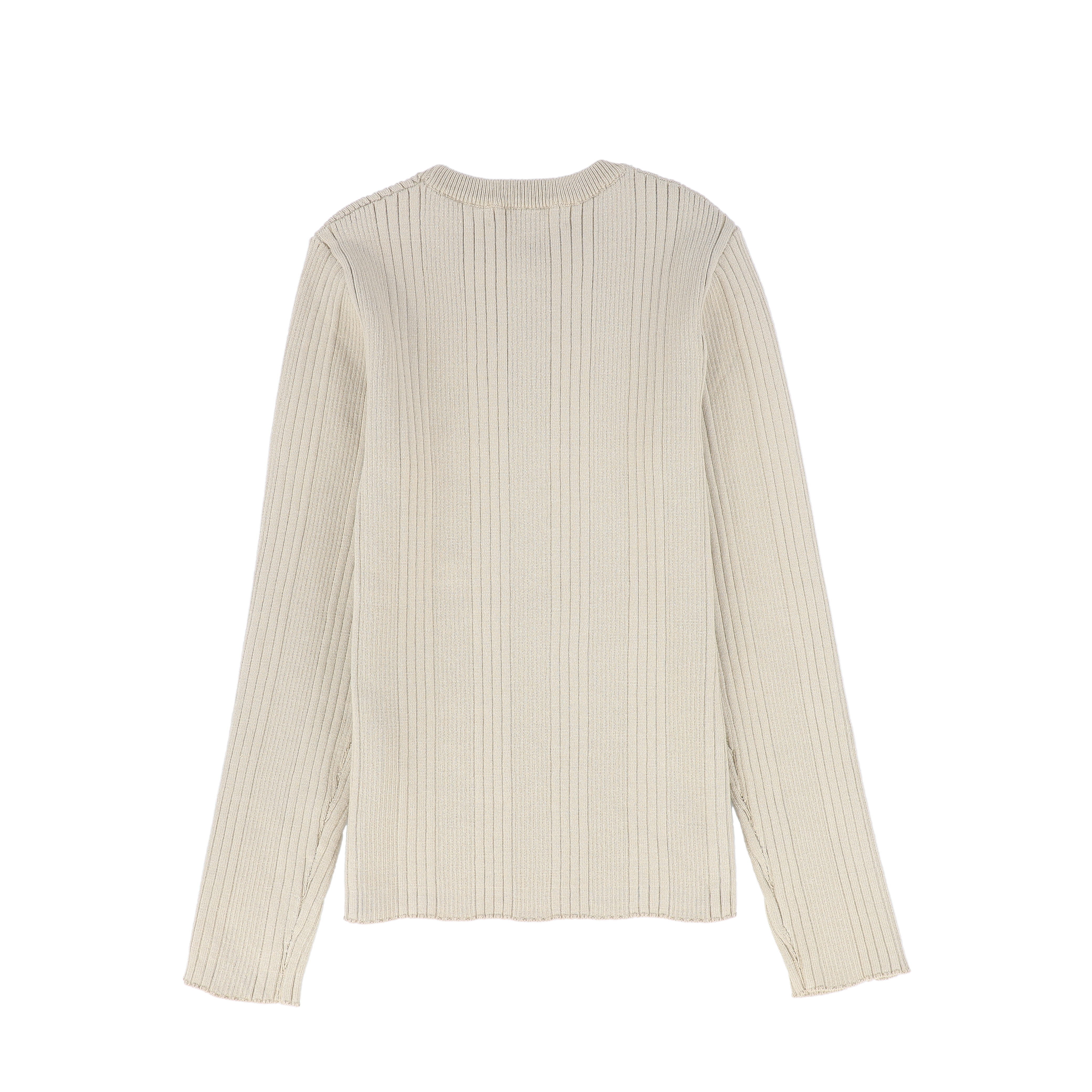 Bace Embroidered knit beige sweater