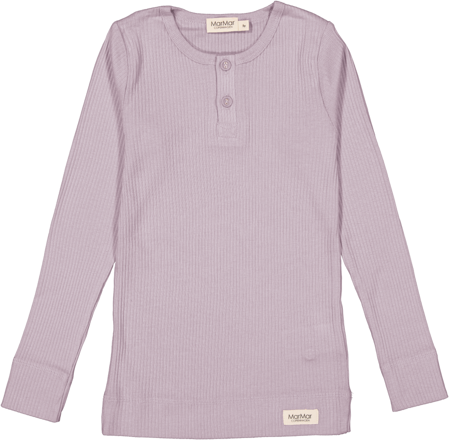 Lilac bloom henley top by Marmar