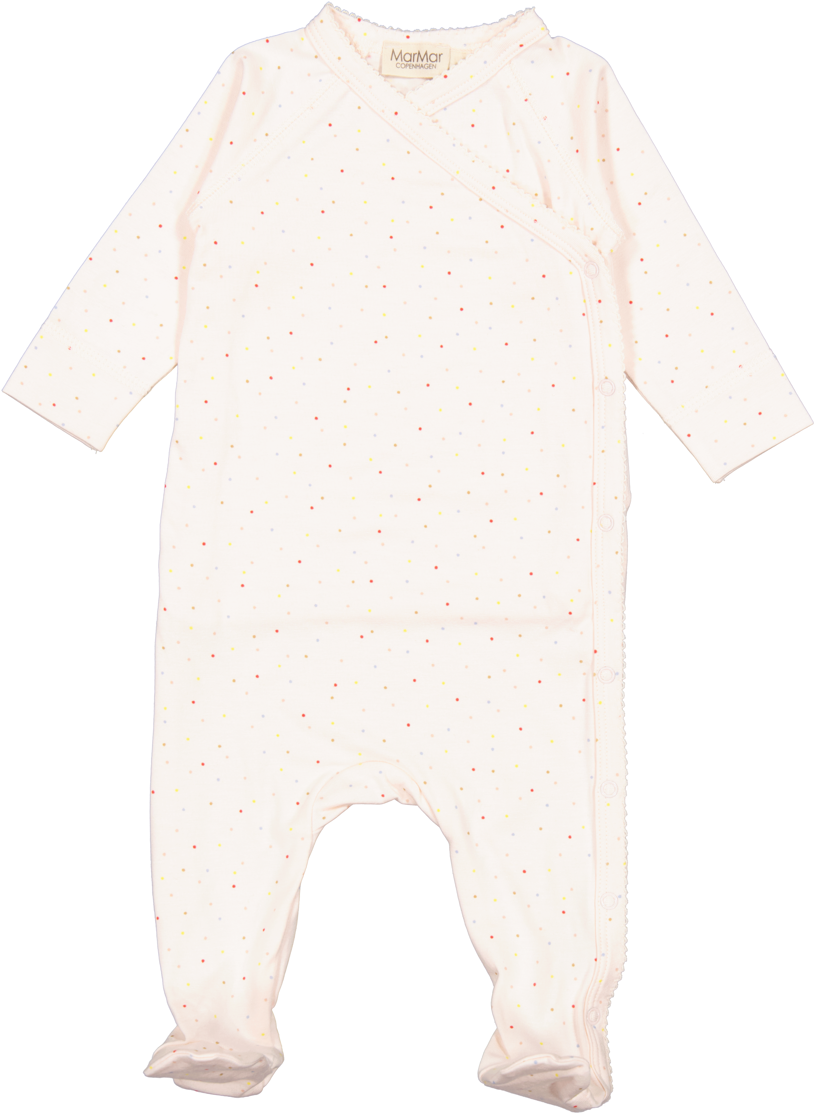 Tivoli dots footie + hat by Marmar