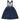 Calla Lili Juniper rae denim suspender dress