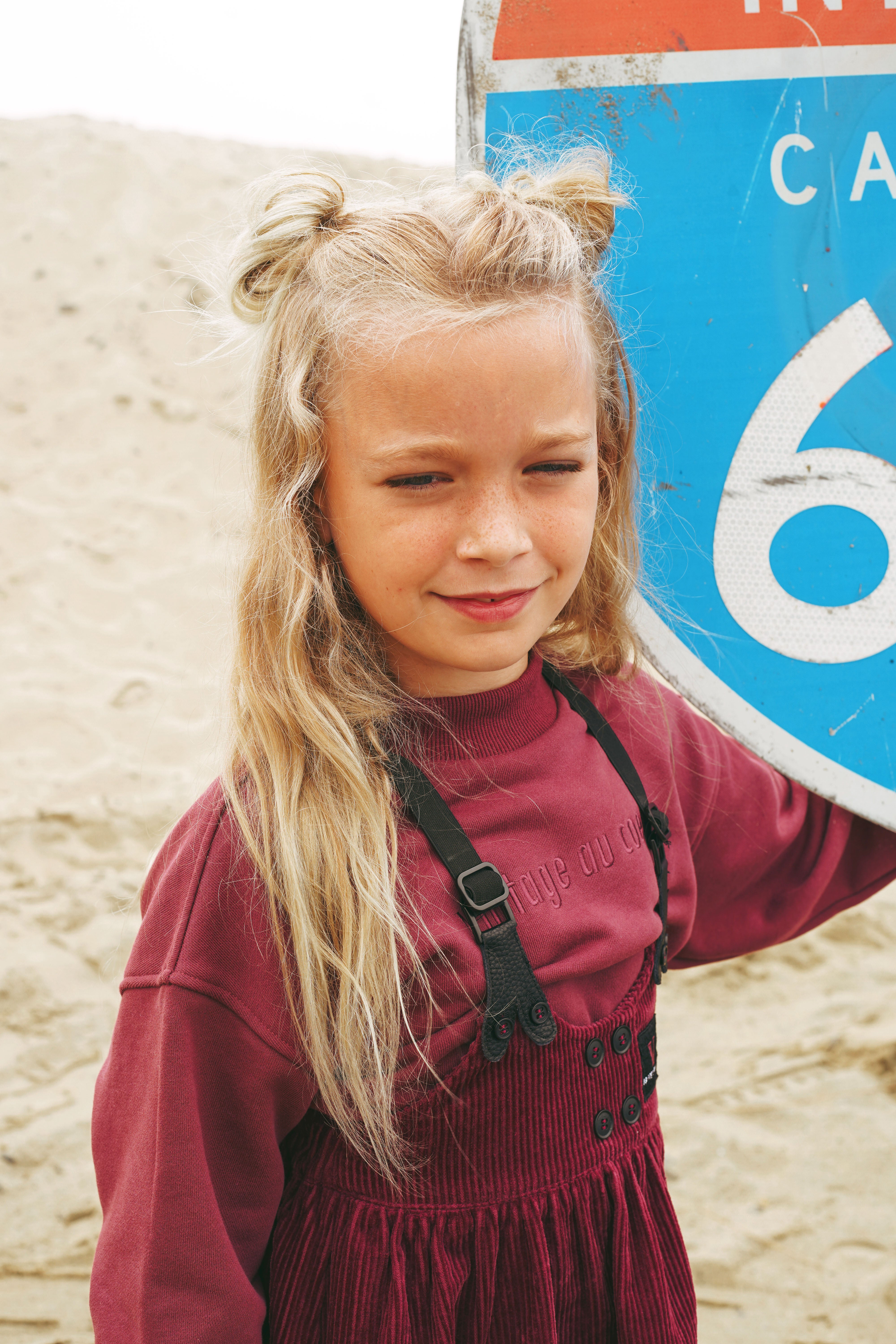 Calla Lili Lyra cranberry sweatshirt