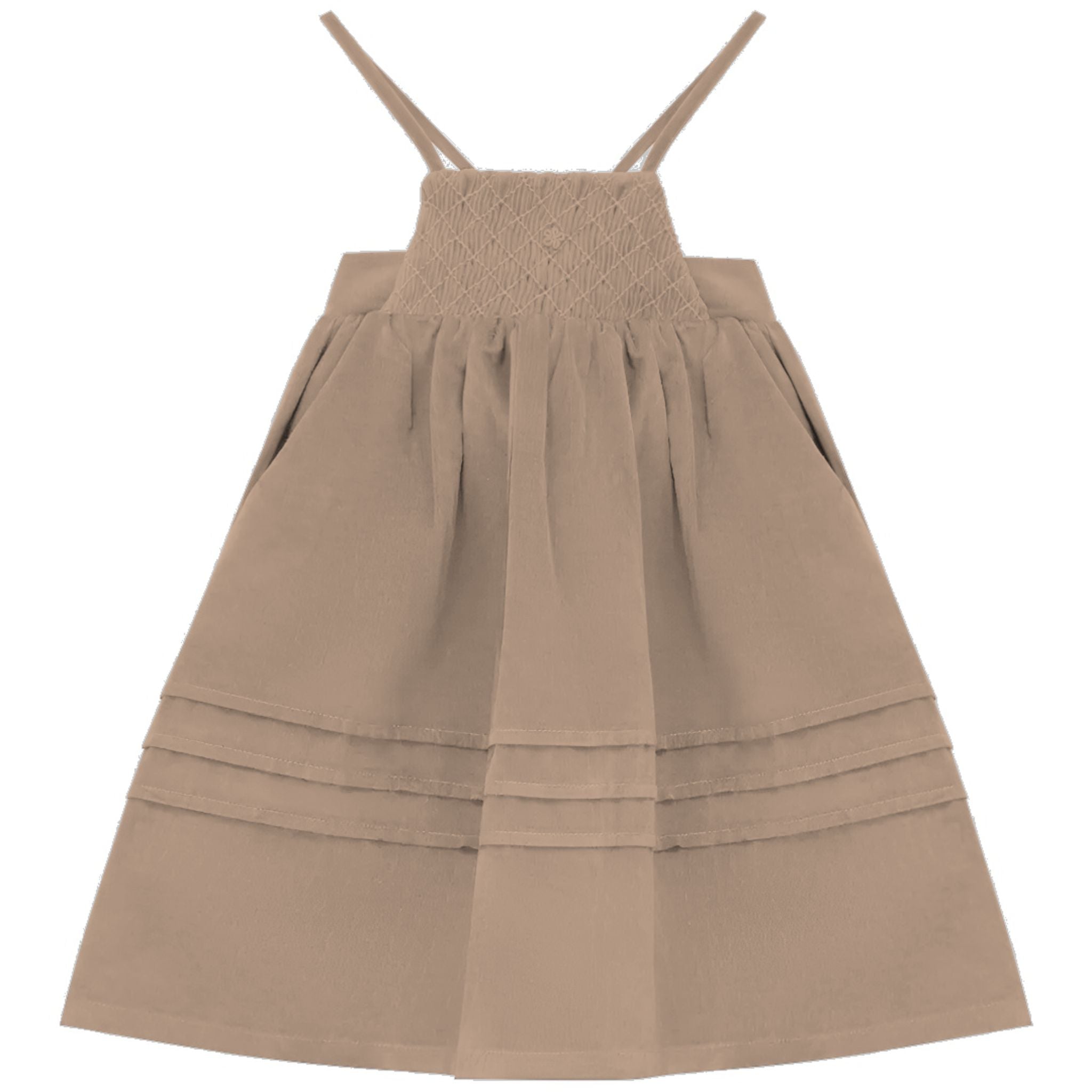 Calla Lili Ivy camel dress