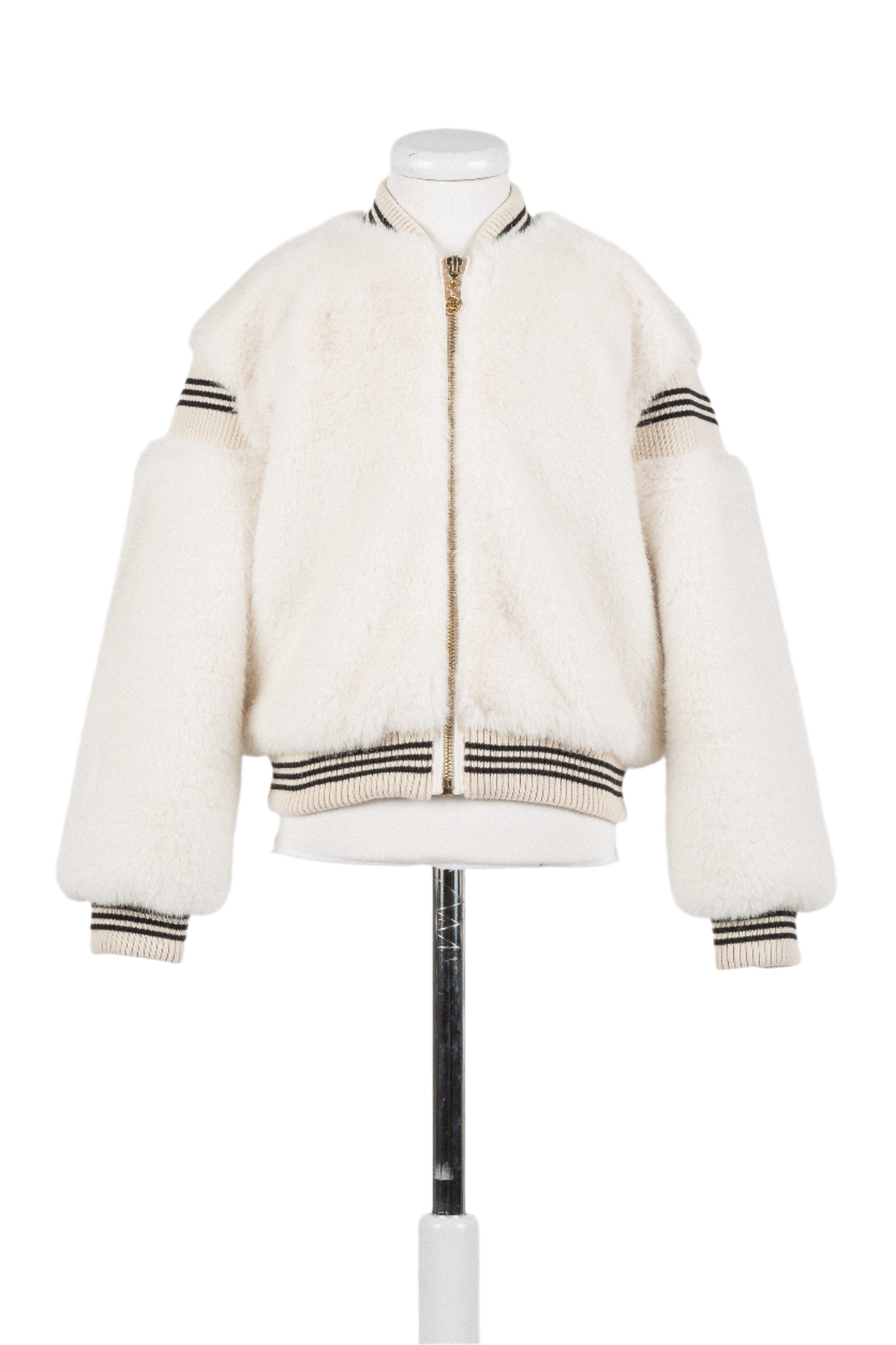 Twinset Soft fur milk bomber