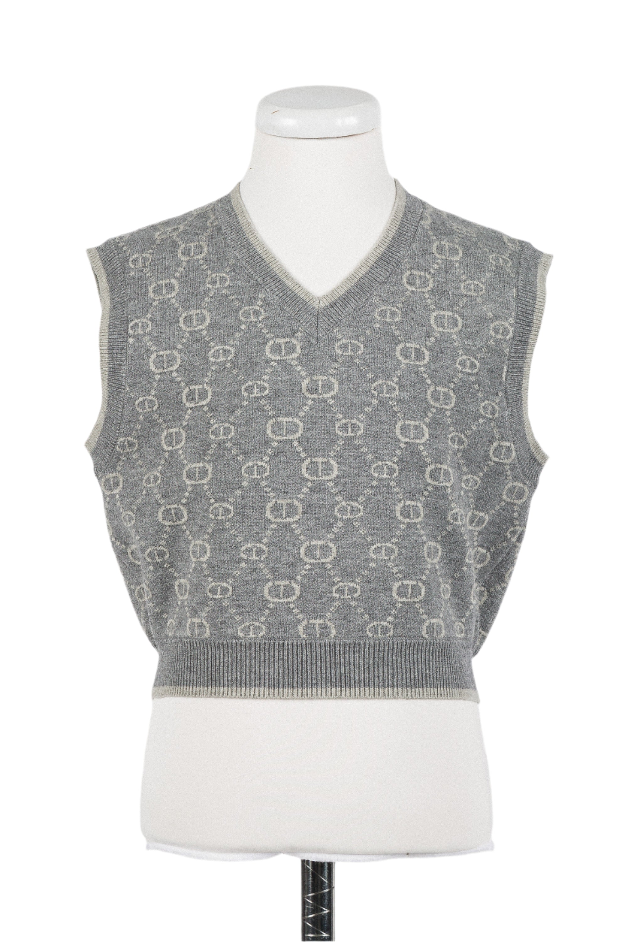 Twinset Monogram logo vest