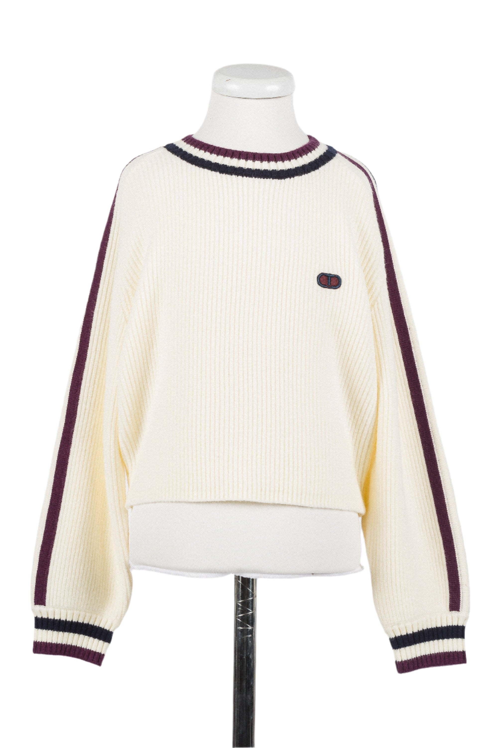 Twinset Trim knit sweater