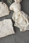 Sage twig cream swaddle by Lilette