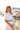 Calla Lili Golf white/blue t-shirt - Flying Colors