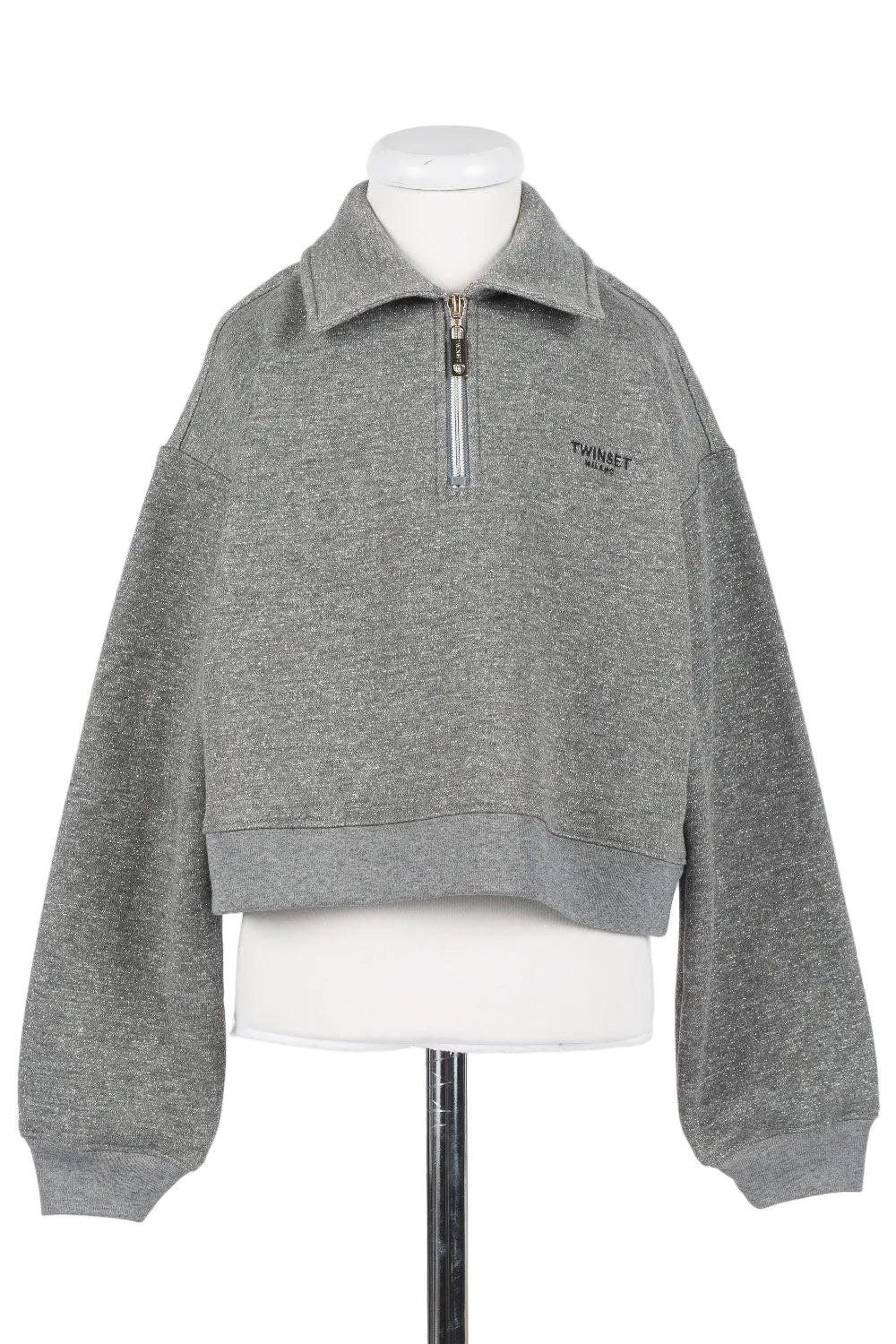 Twinset Half zip collar sweatshirt