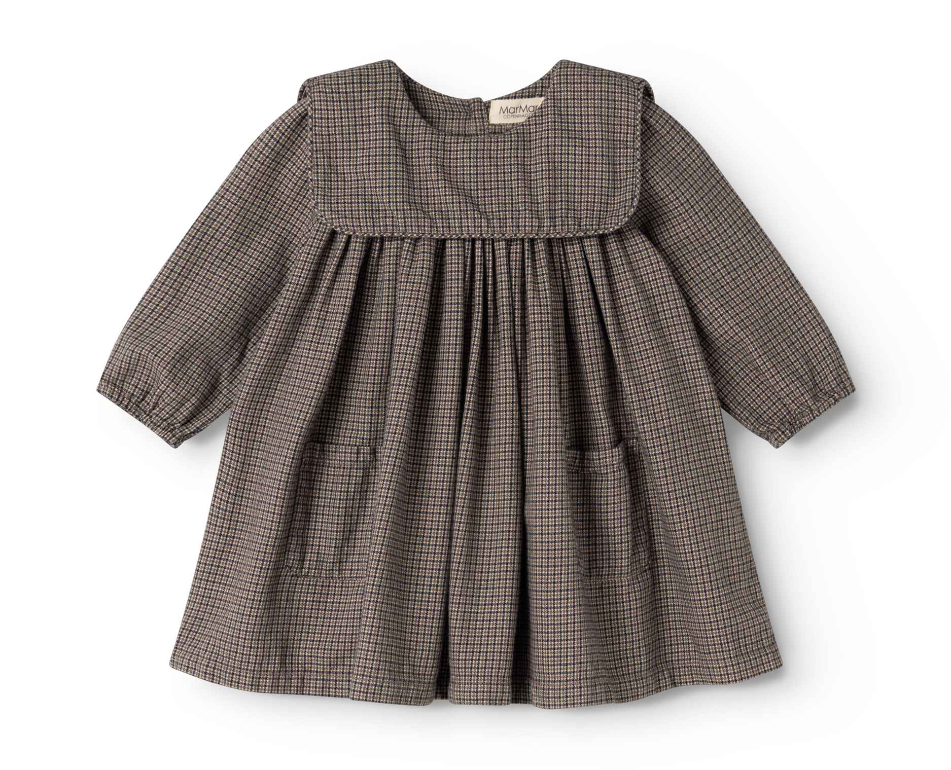Marmar Houndstooth check dulle dress - Flying Colors