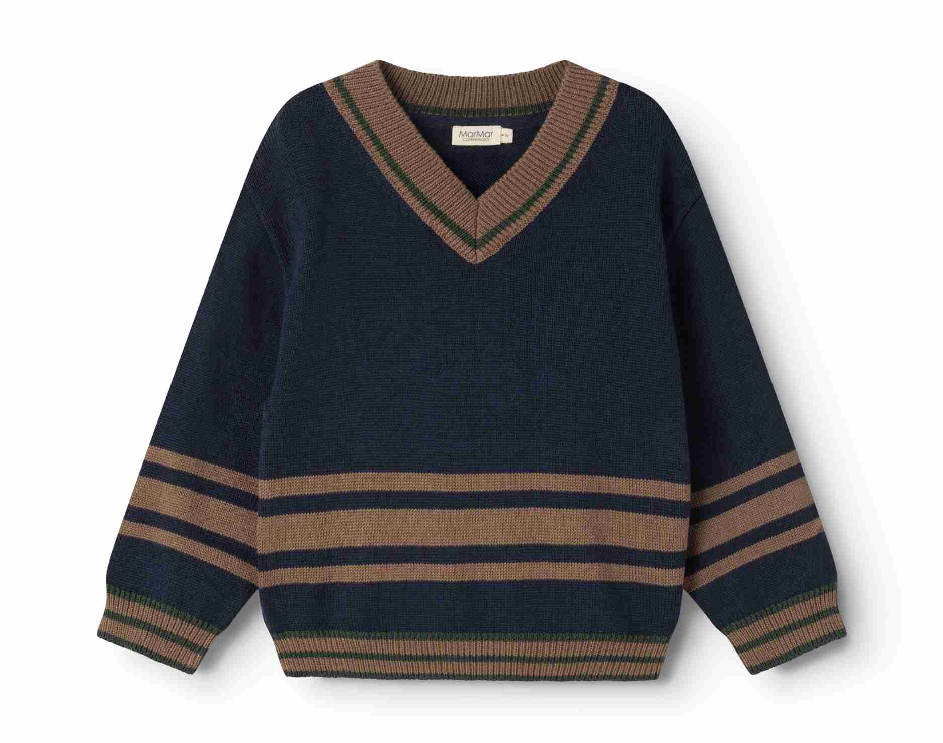 Marmar Tenoa v-neck sweater - Flying Colors