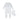 Bebe Jolee Heather blue applique footie set - Flying Colors