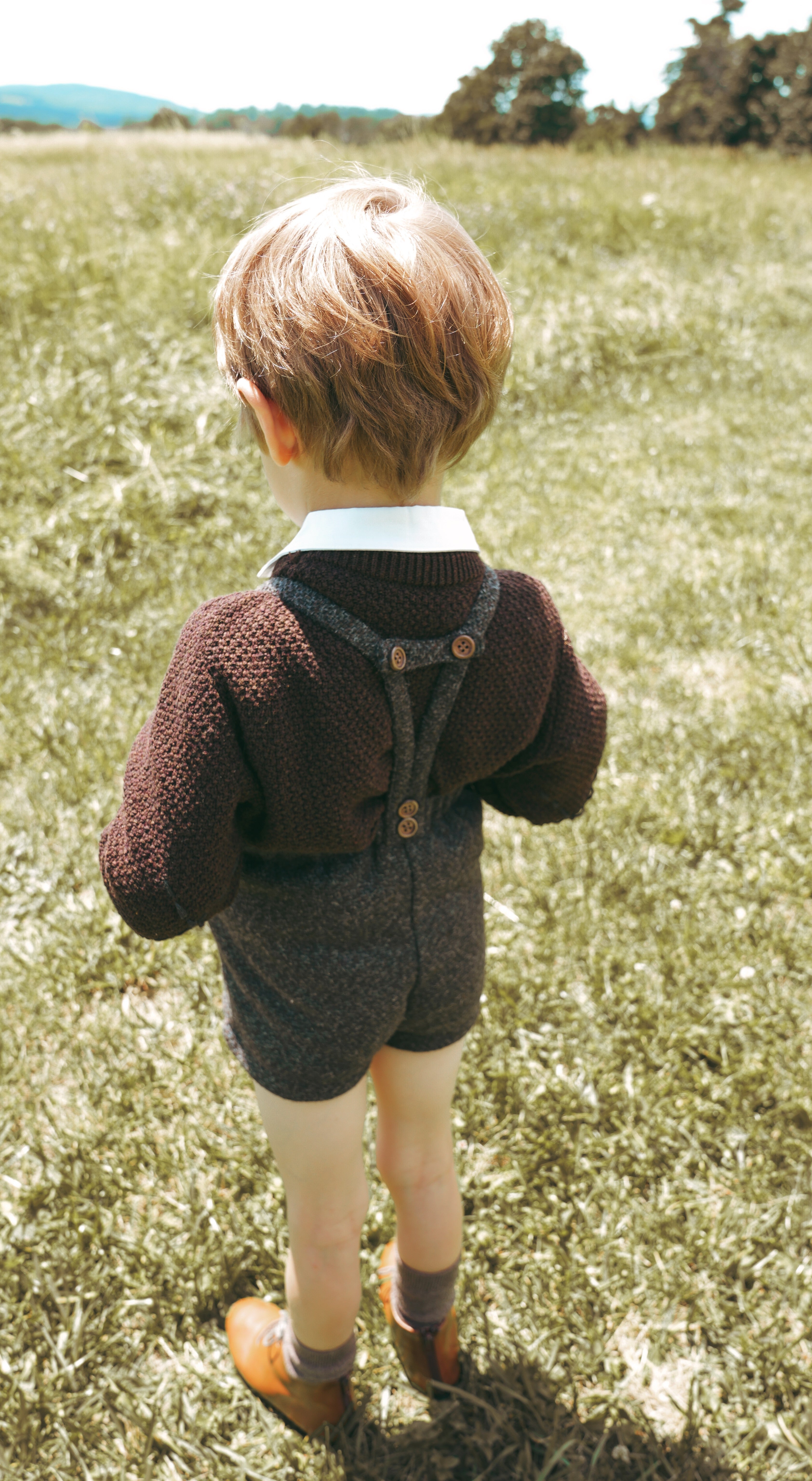 Calla Lili Tweed suspender shorts – Flying Colors
