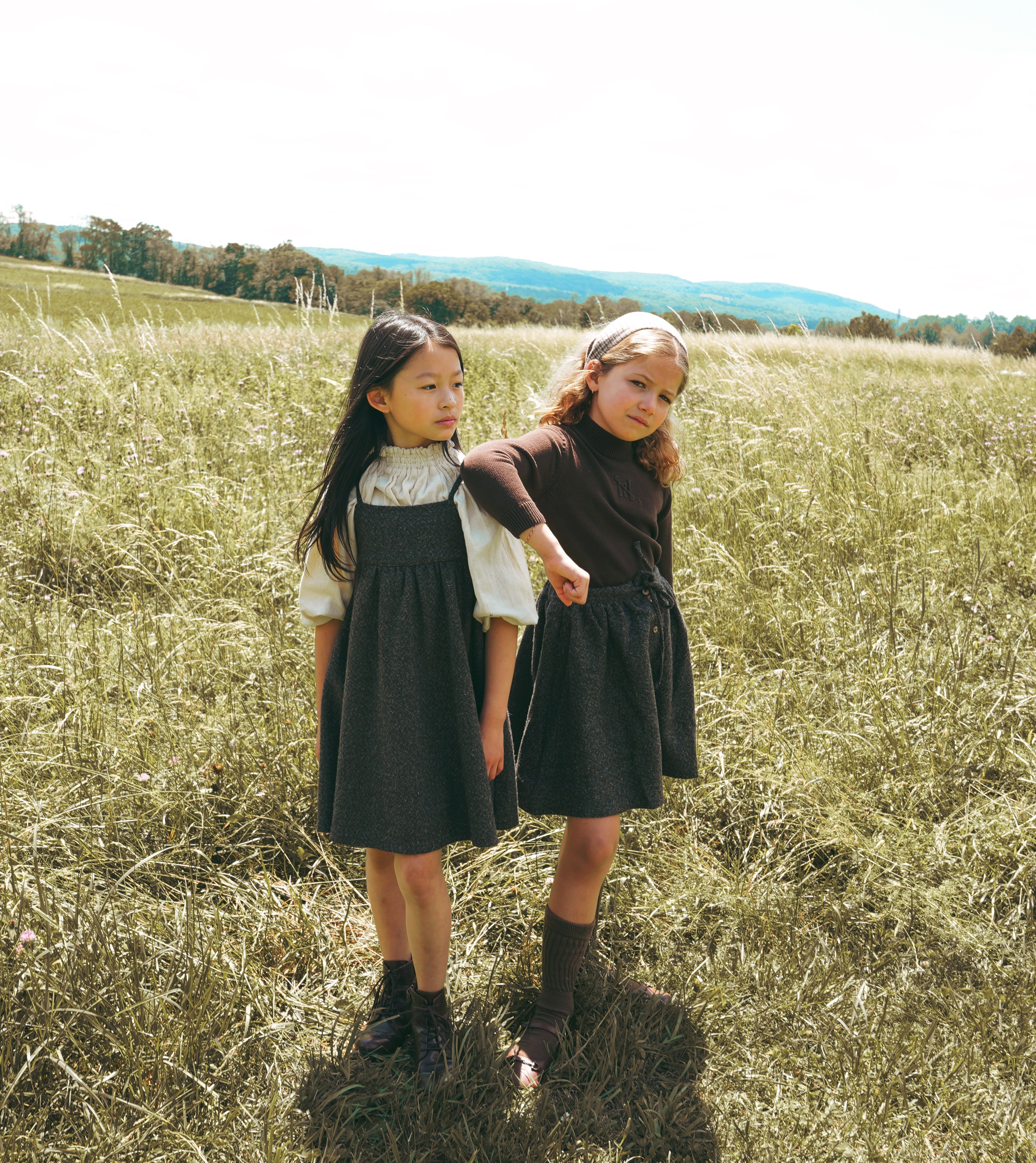 Calla Lili Tweed drawstring skirt – Flying Colors