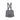 Le Bourdon Grey plaid print overall