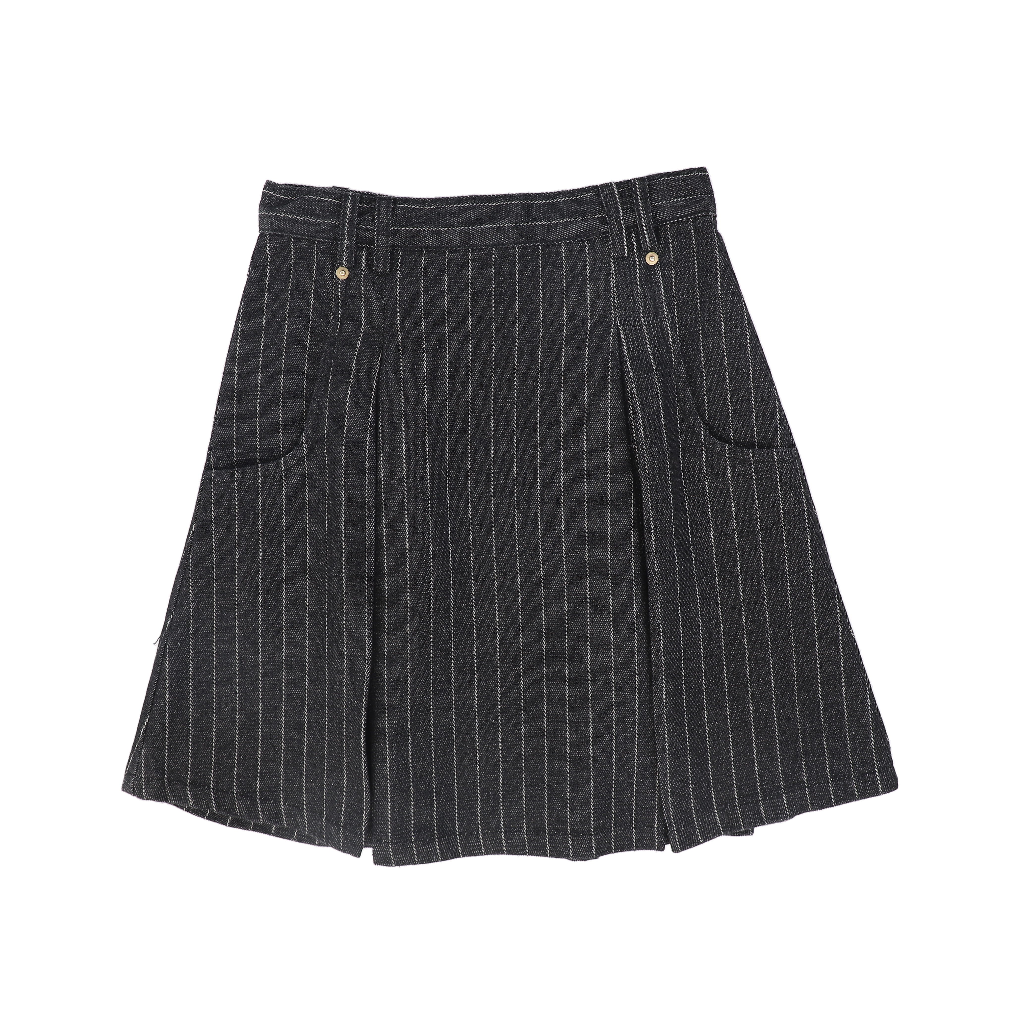 Bace Pinstripe black skirt - Flying Colors