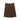 Bamboo Button brown corduroy skirt