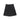 Bace Pleated button black skirt