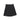 Bace Pleated button black skirt