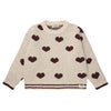 Heart sweater by Tocoto Vintage