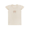 Garden floral ivory girl bloomer set by Ely's & Co