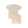 Birds vintage tan tee & bloomer set by Ely's & Co