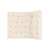 Leaf vintage cream blanket by Ely's & Co