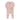 Cluster flower pink footie by Ely's & Co