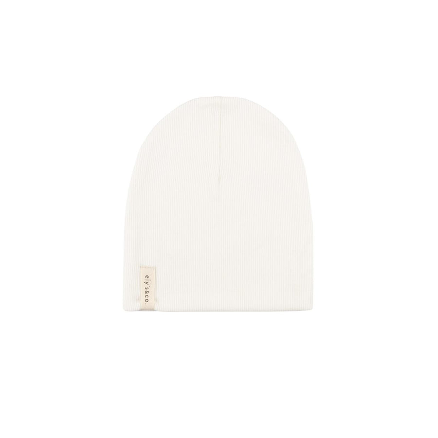 Hot air balloon ivory/pink footie + beanie by Ely's & Co