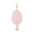 Kimono baby pink paci lovey by Ely's & Co