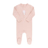 Hot air balloon pink footie by Ely's & Co