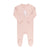 Hot air balloon pink footie by Ely's & Co