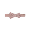 Lace trim pink headband by Ely's & Co