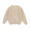 Chunky knit natural sweater by Lil Leggs