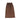 Valentina Drawstring brown maxi skirt