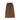 Valentina Drawstring brown maxi skirt