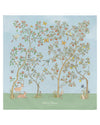 In Bloom Blue Swaddle by Atelier Choux - Flying Colors