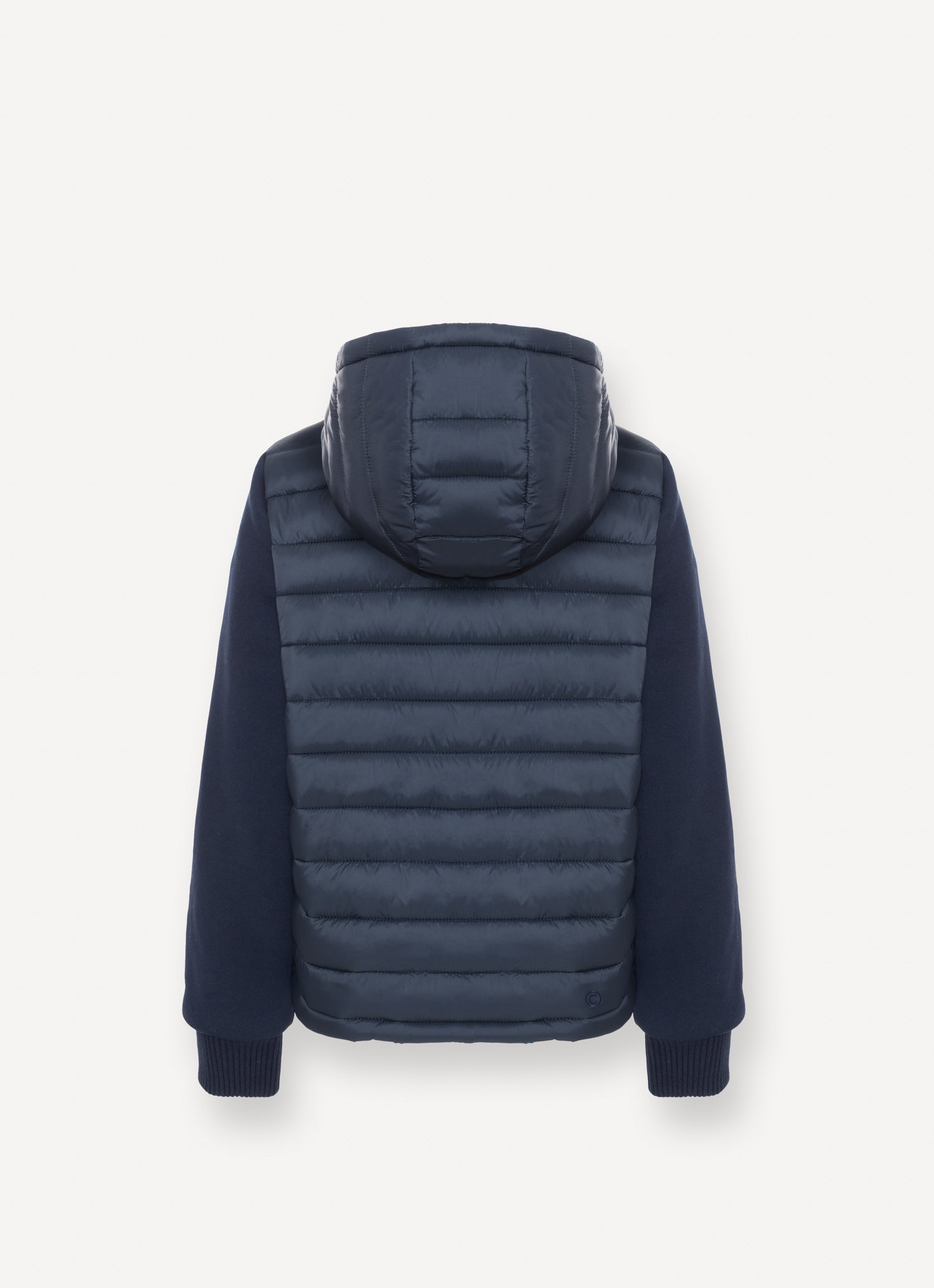 Colmar Multi material navy hoodie jacket