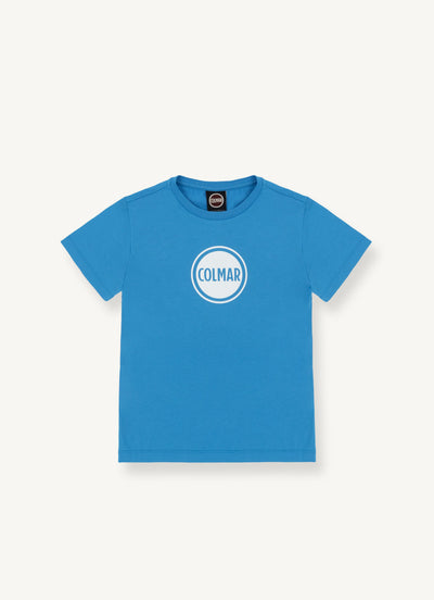 Royal blue logo t-shirt by Colmar