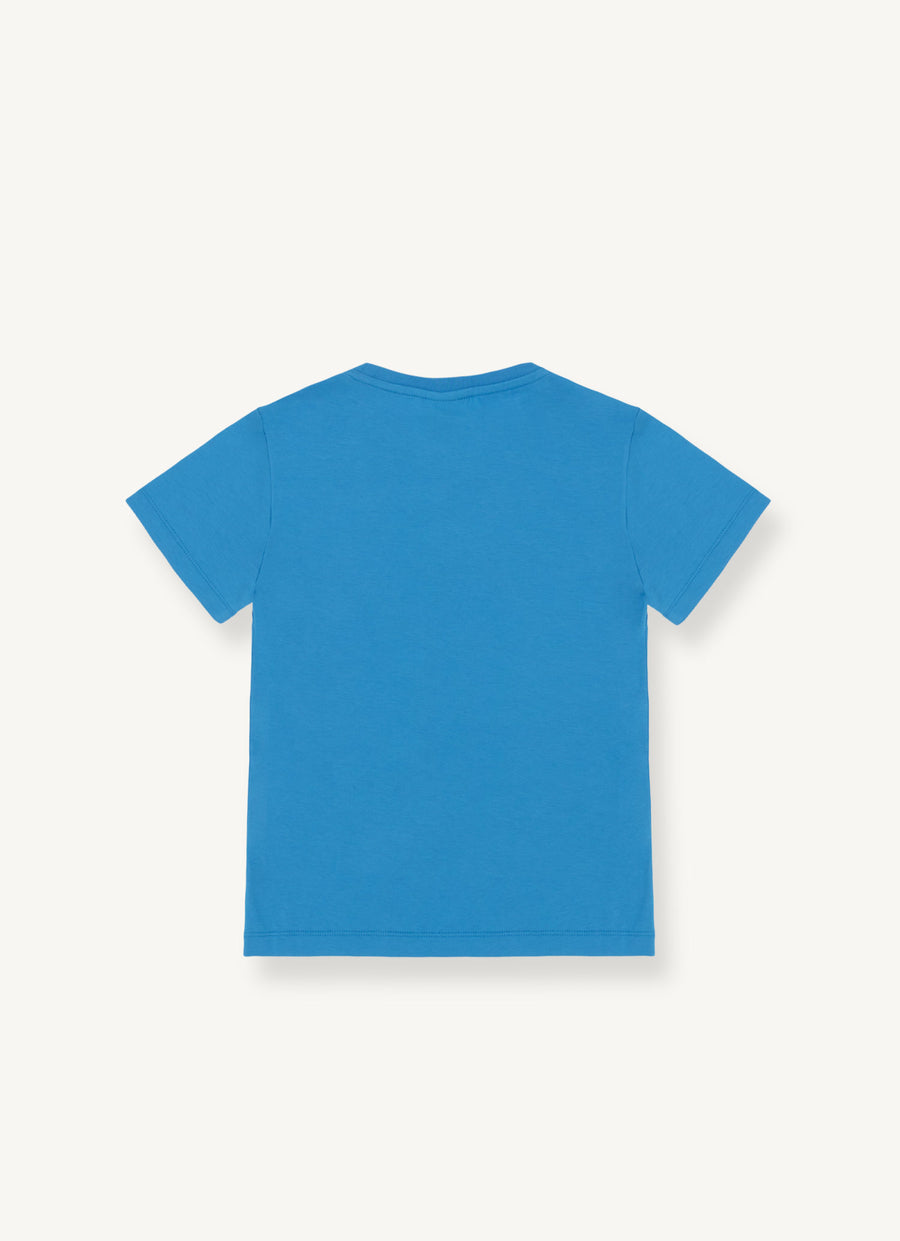 Royal blue logo t-shirt by Colmar