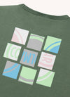 Puzzle logo green t-shirt by Colmar