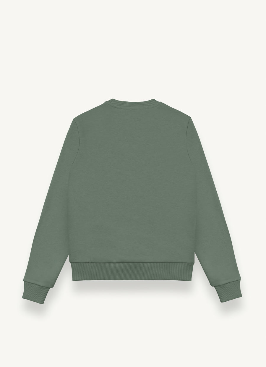 Green logo sweatshirt by Colmar