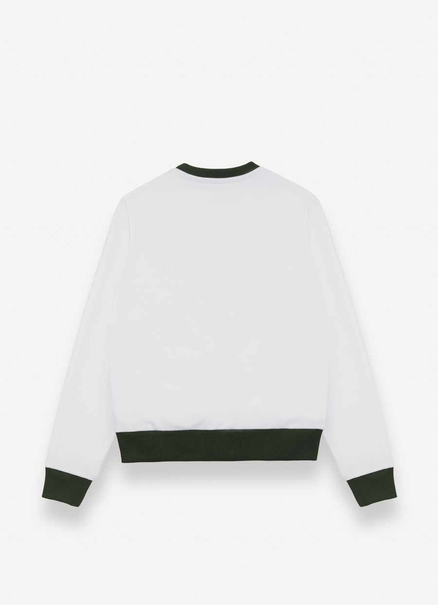 Contrast ribbed sweatshirt by Colmar