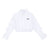 White poplin bows shirt by MSGM