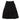 Button black skirt by Luna Mae